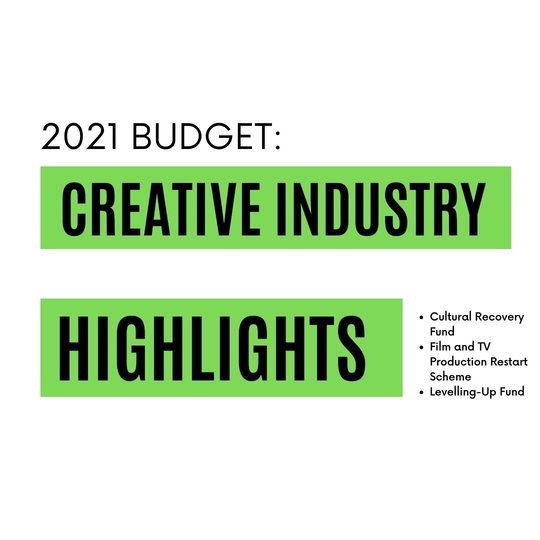 What does the Budget 2021 Mean for the Creative Industry?